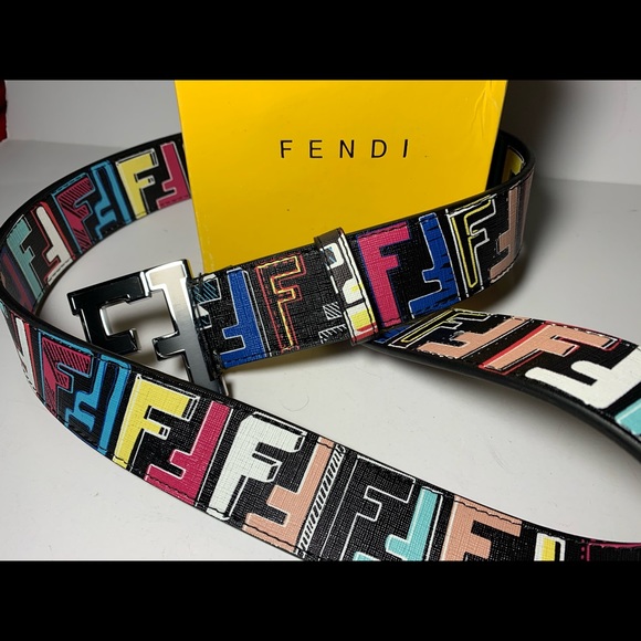 Okinawa Prefecture Multicolor Fendi Belt Tufted With Love Arts Studio